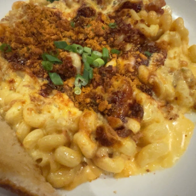 Our Signature Seafood Mac N Cheese