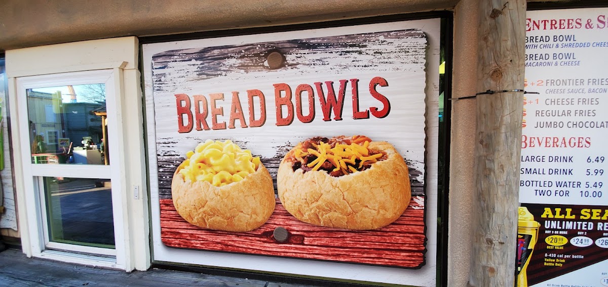 Penny Ann's Pizzeria menu board