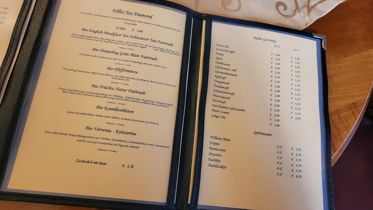 Cafe Express menu board