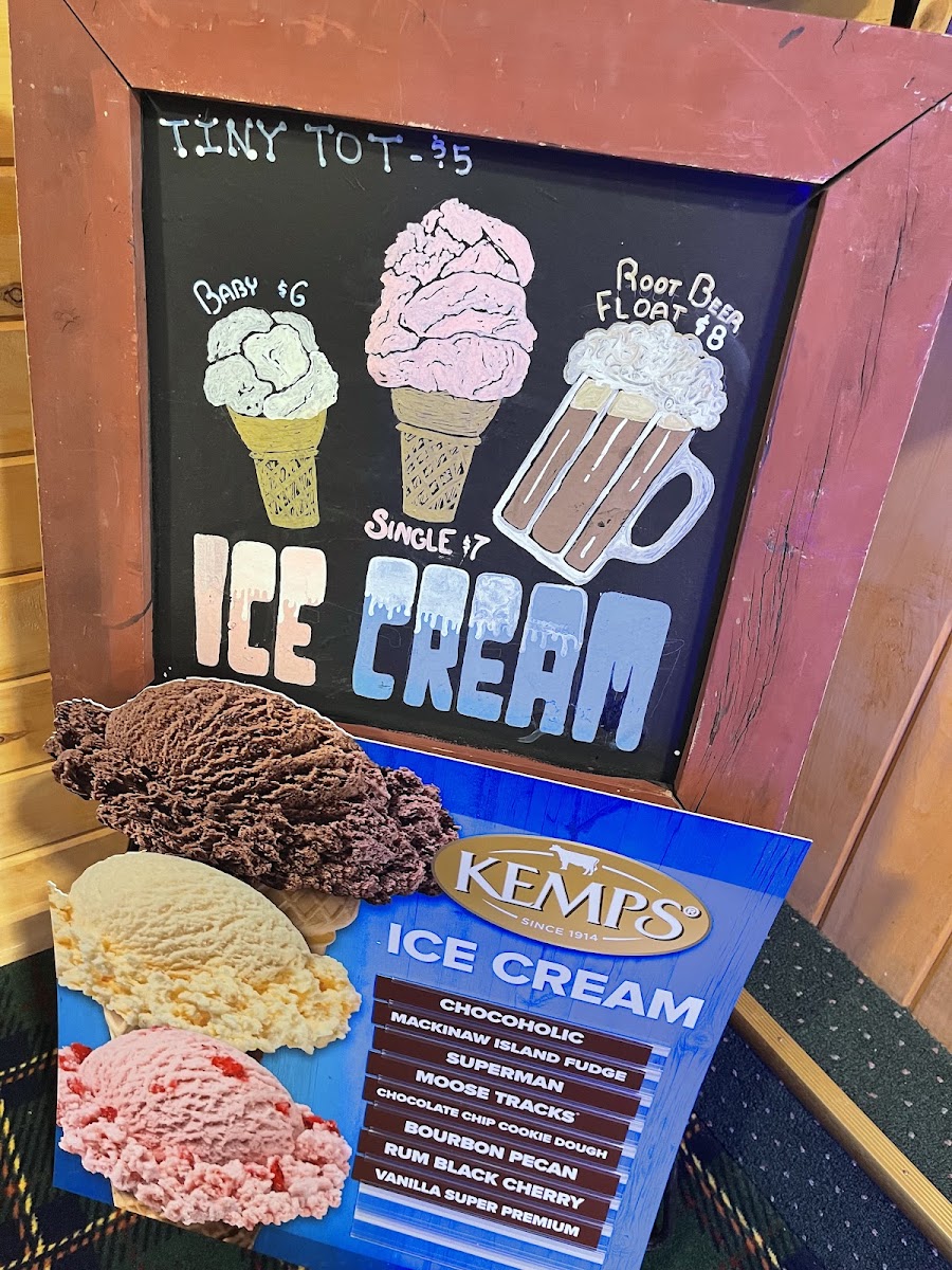 Fletchy's Superior BBQ menu board