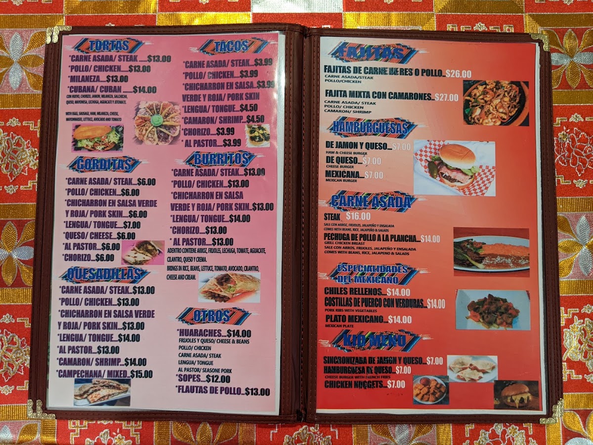 Mi canton menu board