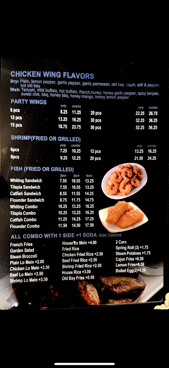 Pocky cafe /umi menu board