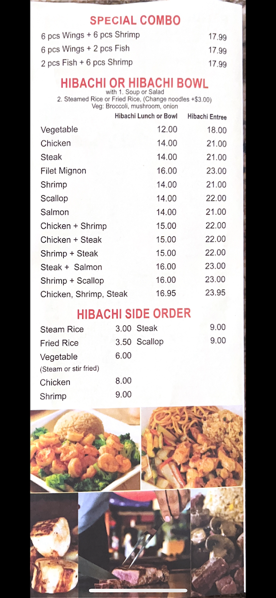 Pocky cafe /umi menu board