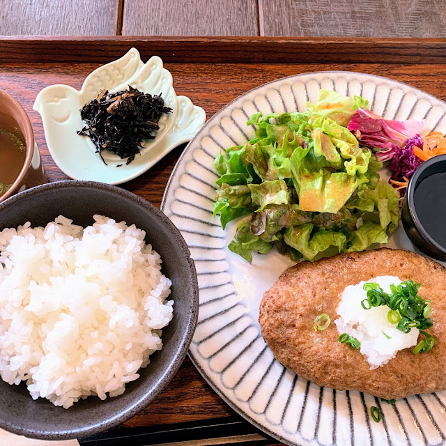 ハンバーグプレート 和風ソース