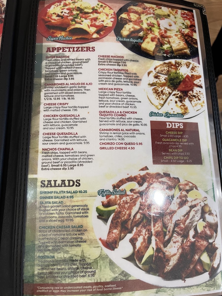 Mi Tierra | Mexican menu board