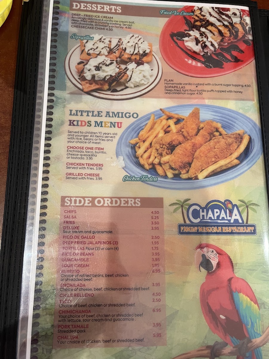 Mi Tierra | Mexican menu board