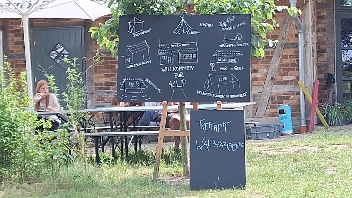 Hirtenkate Wulfsahl menu board