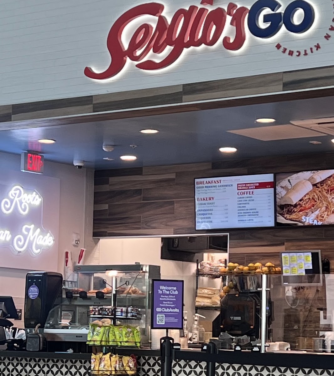 Sergio’s Go - Terminal 1 B Gates