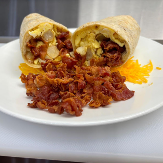 Steak and Eggs Burrito