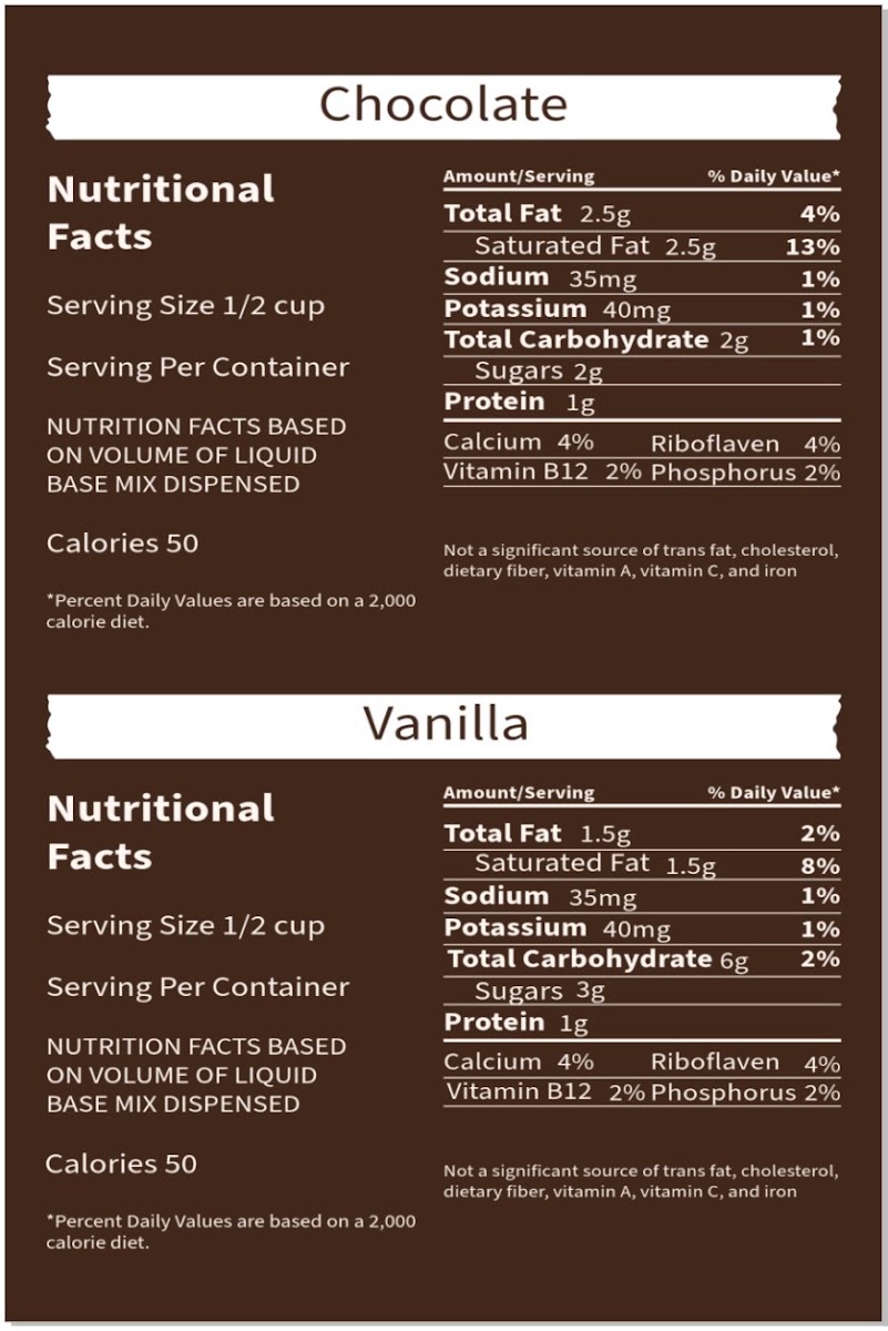 Airy Mount menu board