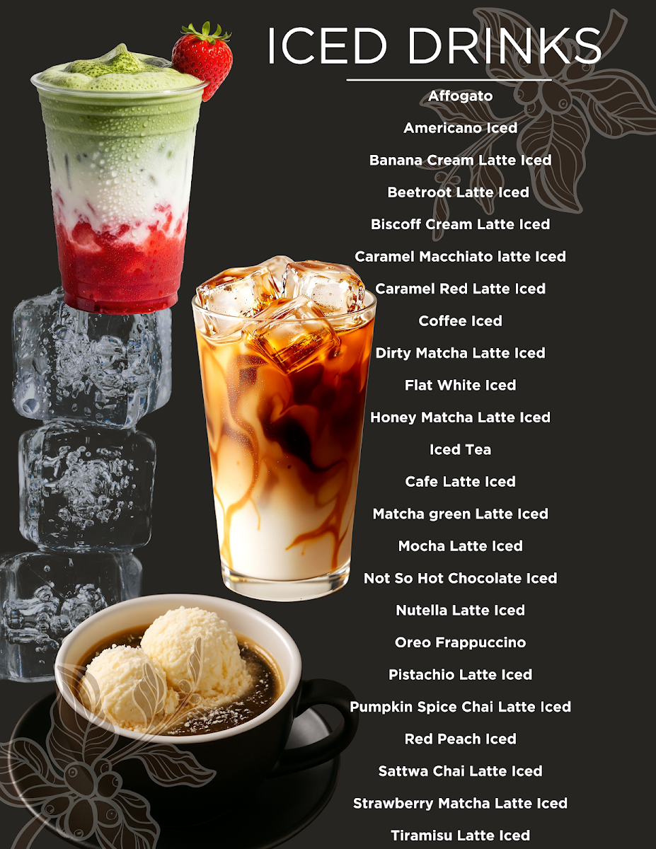 Anni's Café menu board