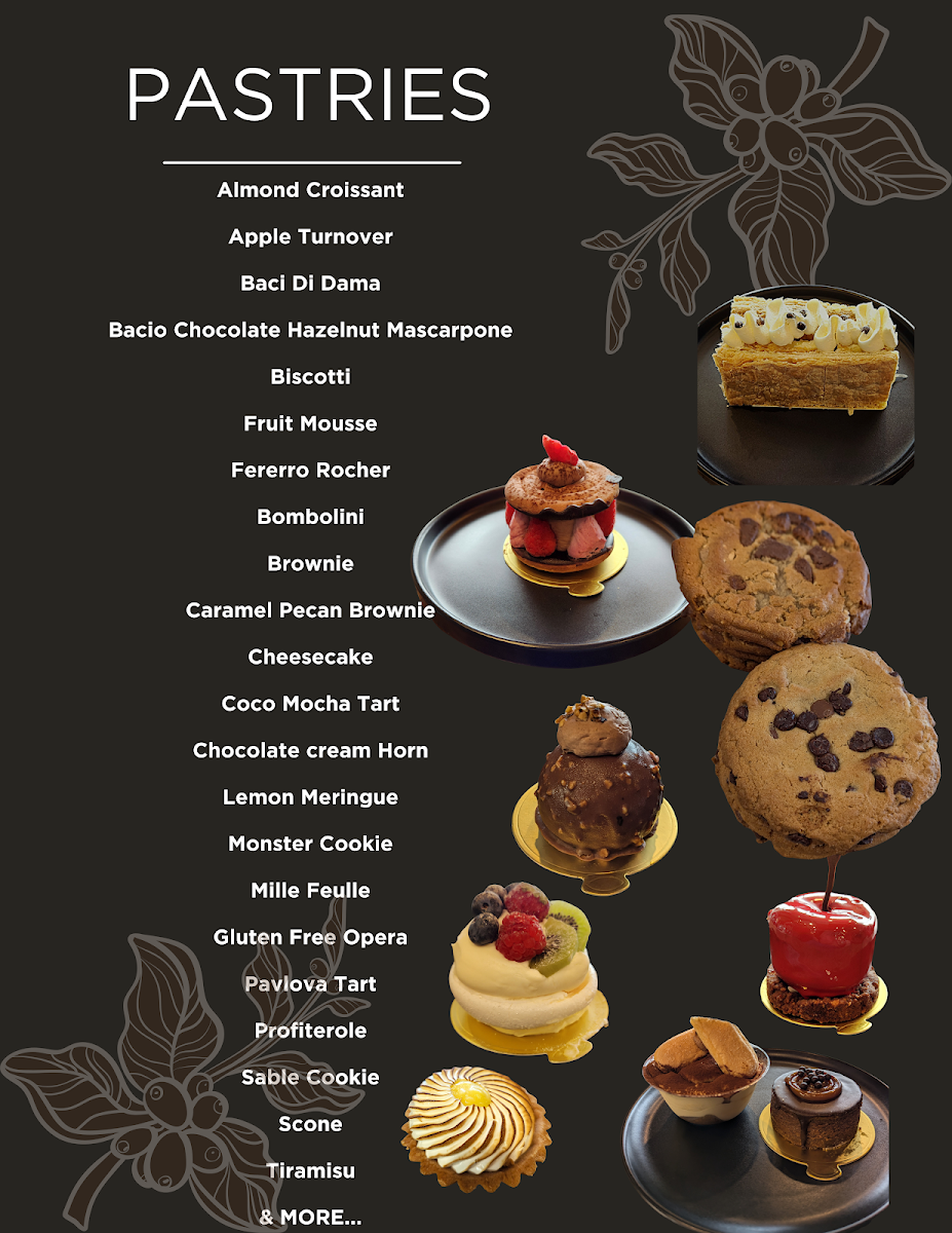 Anni's Café menu board