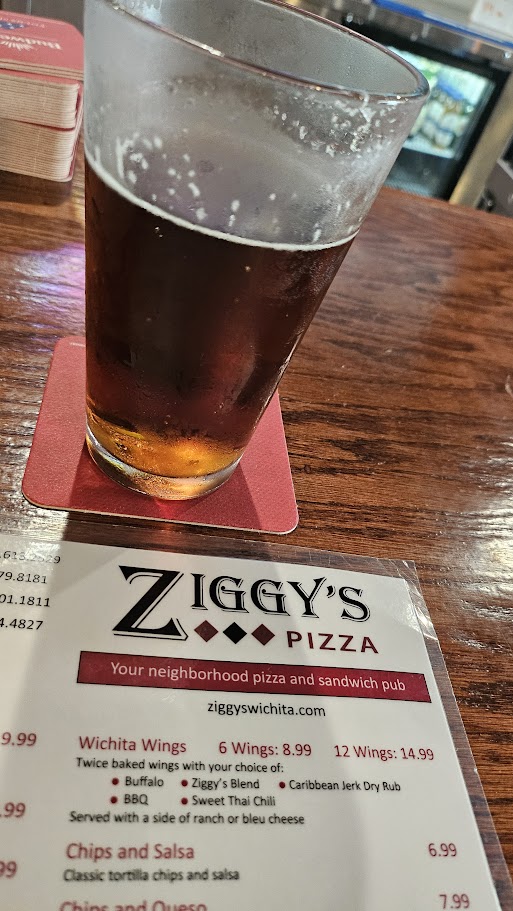 Ziggy's Pizza Auburn Hills menu board
