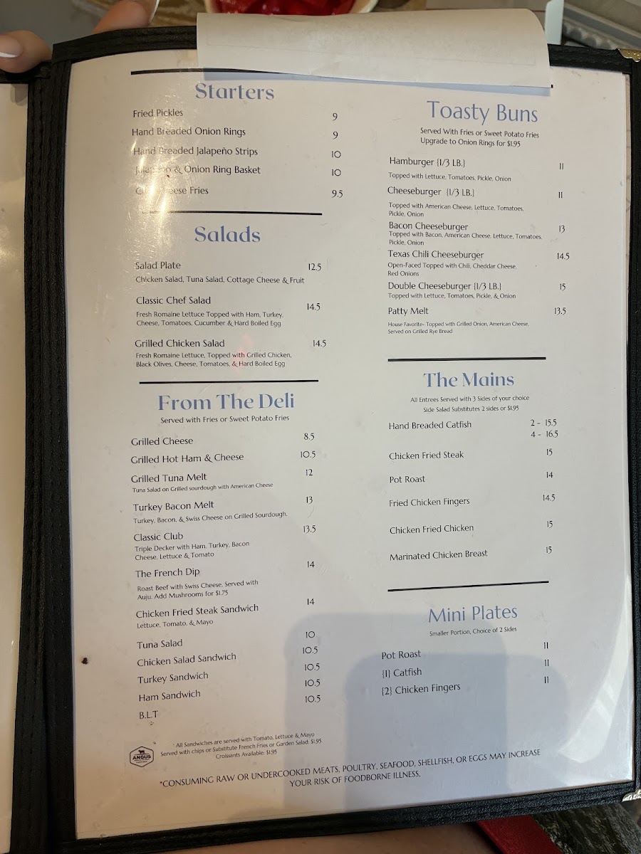 Butter & Grace -The Mini menu board