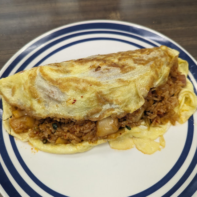 Pork Hash Omelet with Onion G-Onion