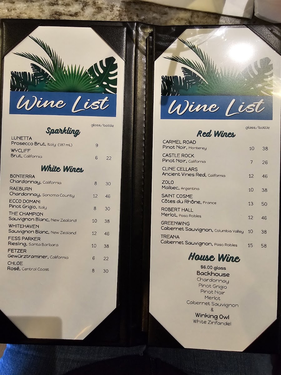 The Half Shell menu board