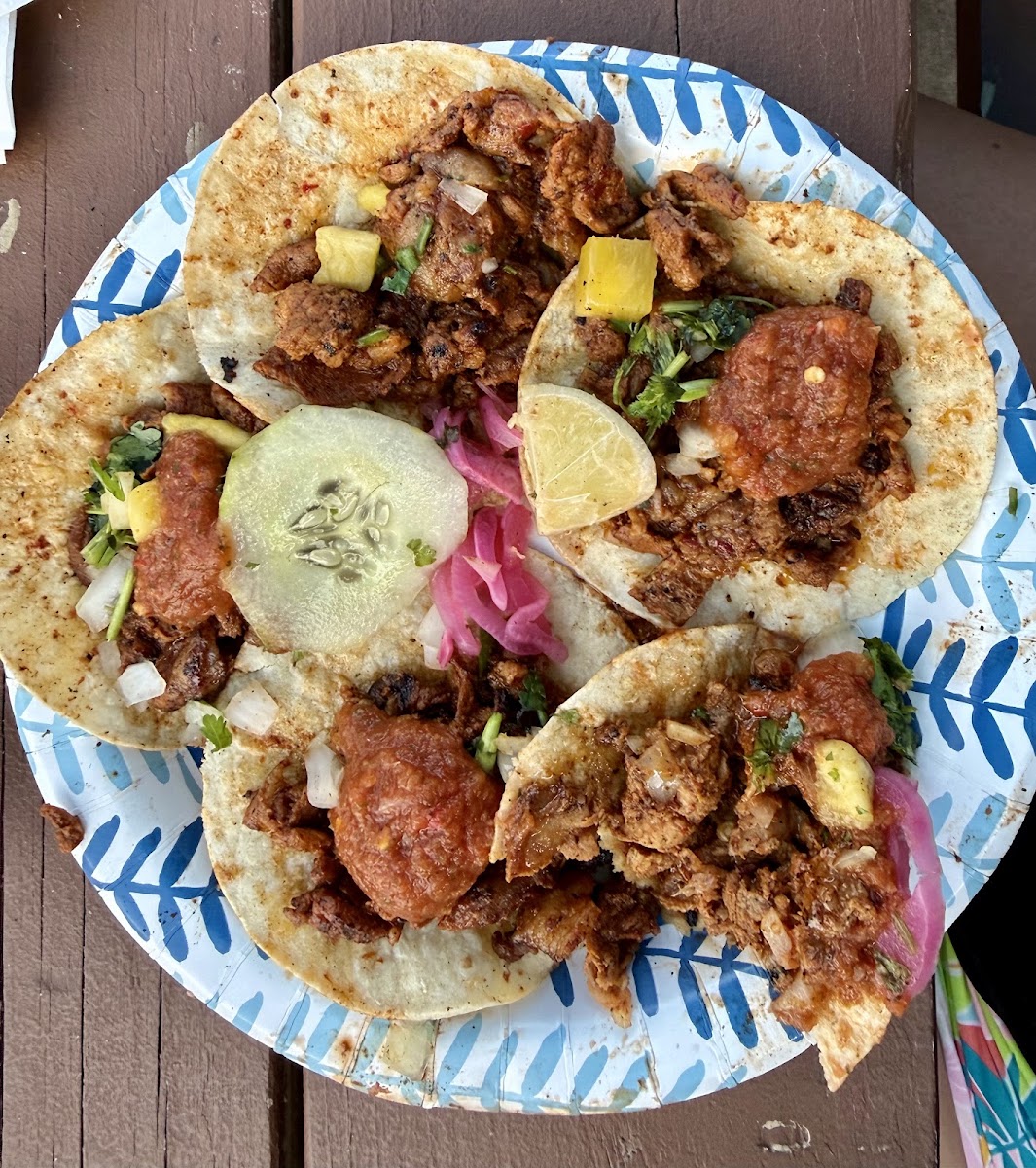 Al pastor Mexican Street tacos