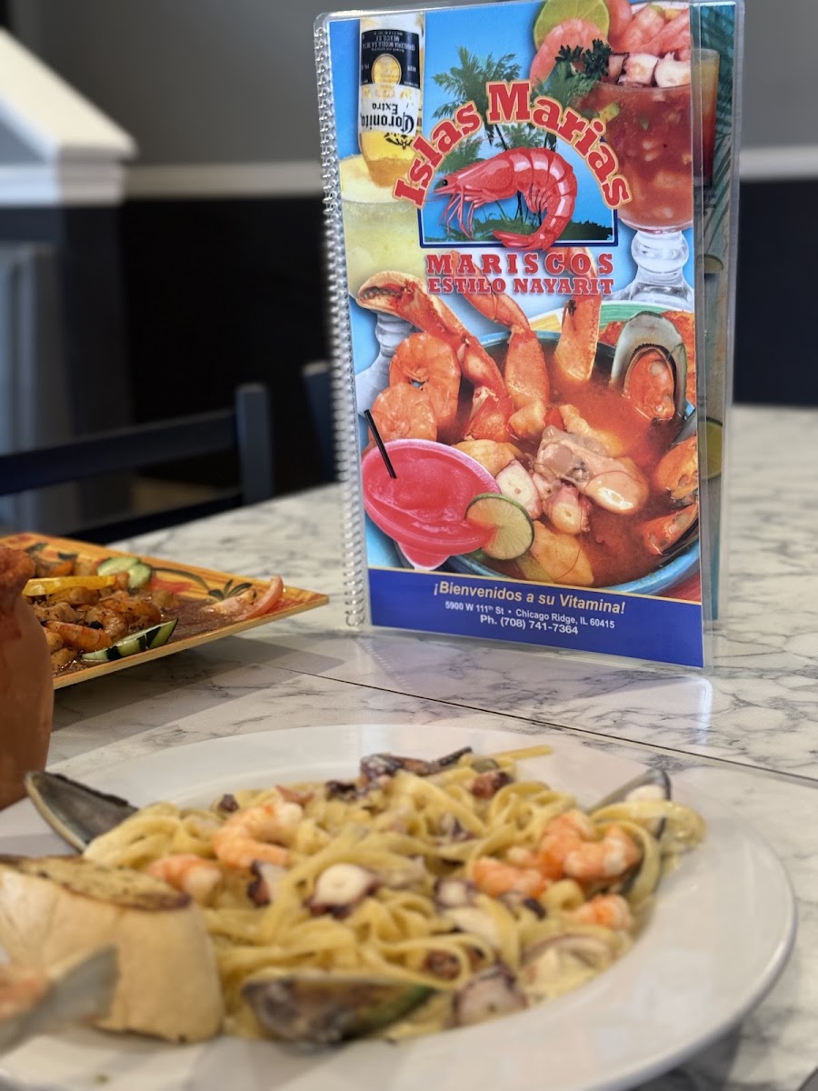 Las Islas Marias Chicago Ridge menu board