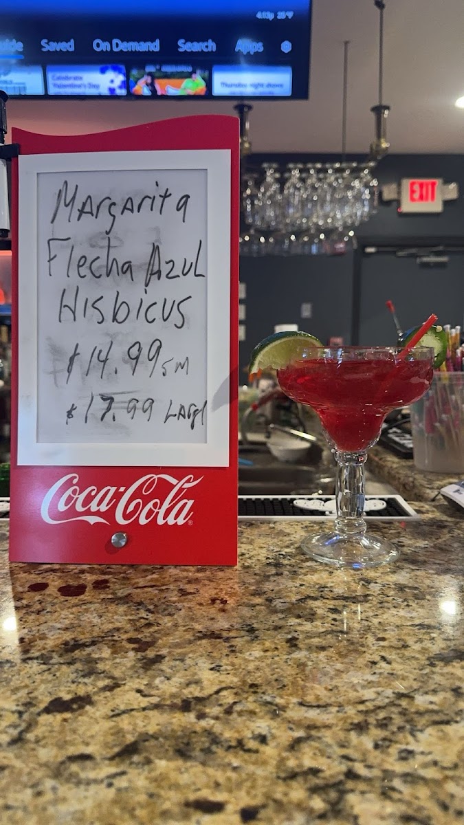 Las Islas Marias Chicago Ridge menu board