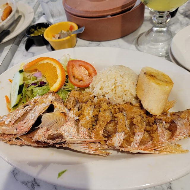 Huachinango Al Ajo