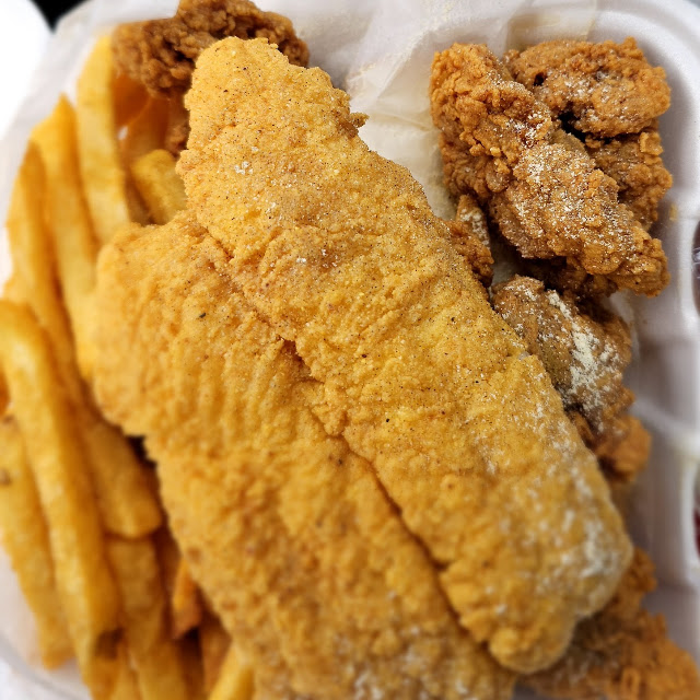 Fish Shrimp and Fries Combo