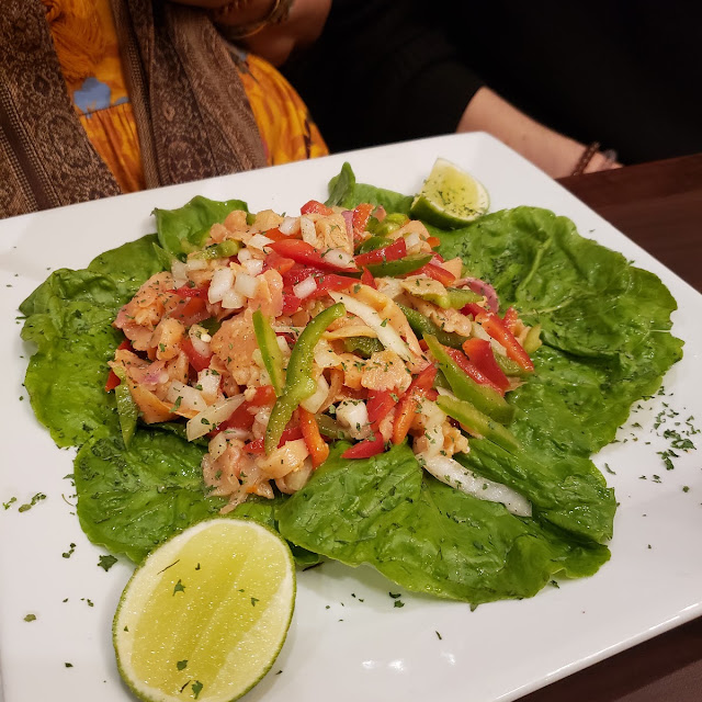 Ensalada de Salmon Ahumado