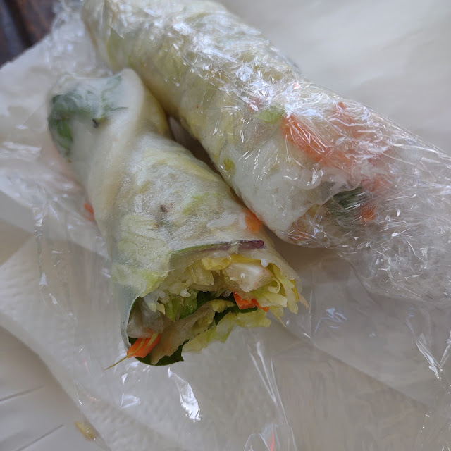 Salad Rolls Spring Rolls