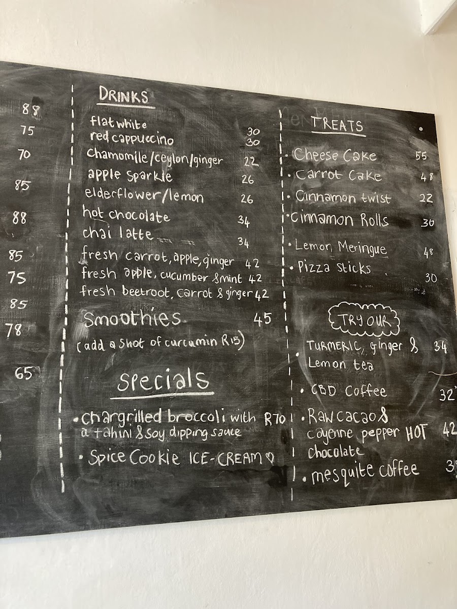 Maånskyñ menu board