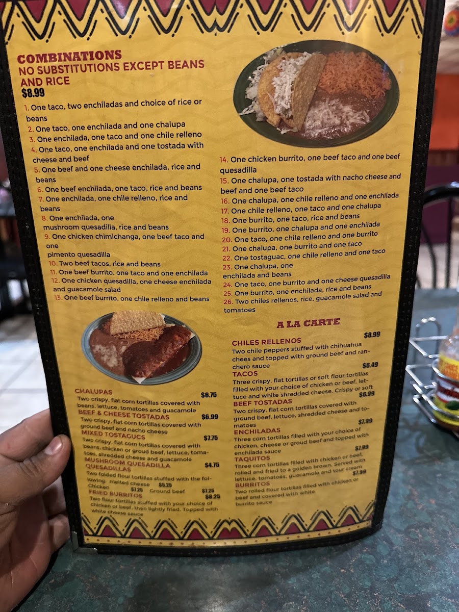 My Jalapeño menu board