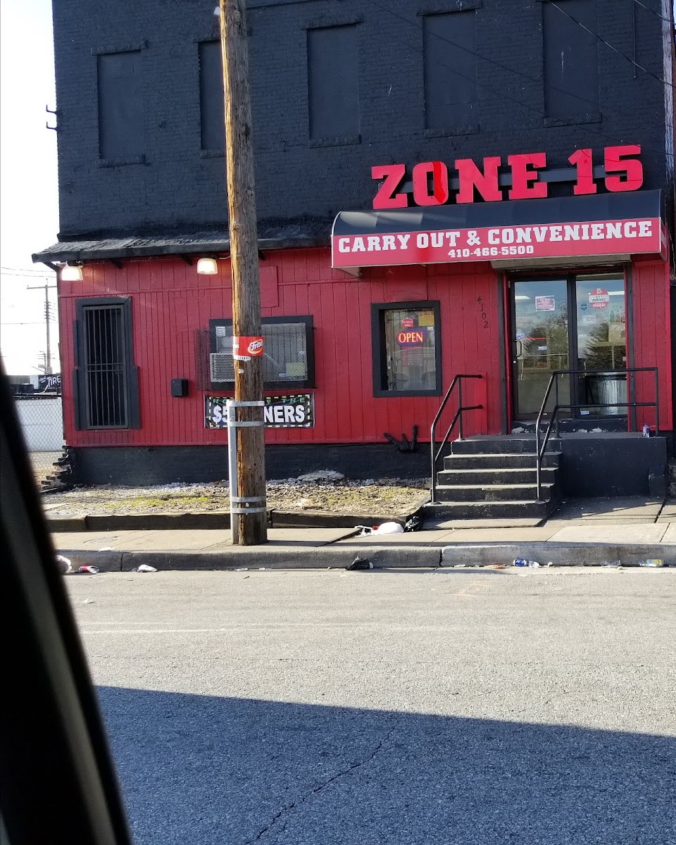 ZONE 15 CARRYOUT & CONVENIENCE STORE