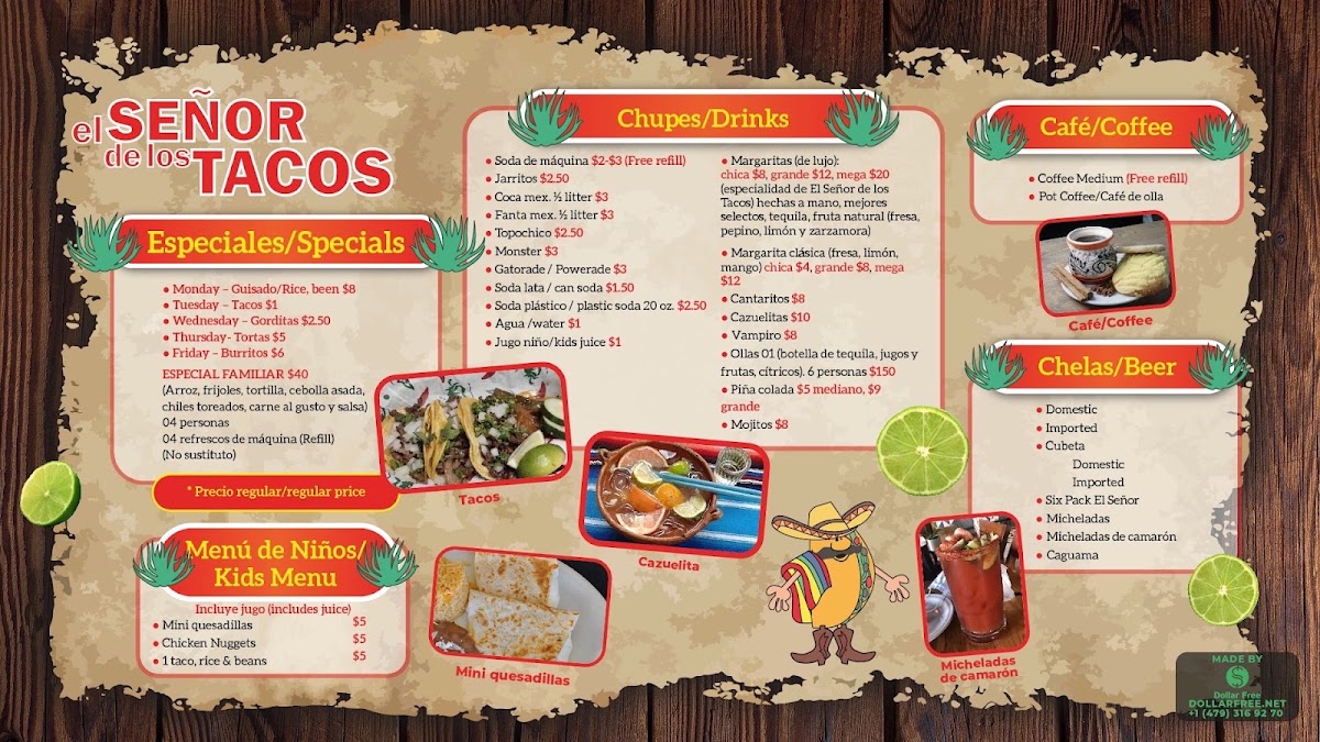 El senor de los tacos bar & grill