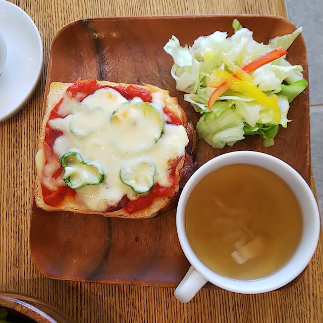 ピザトーストセット