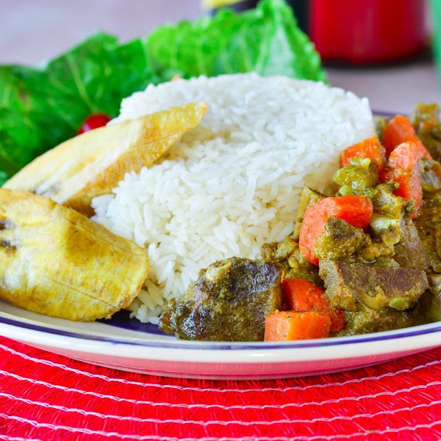 Curry Goat Med