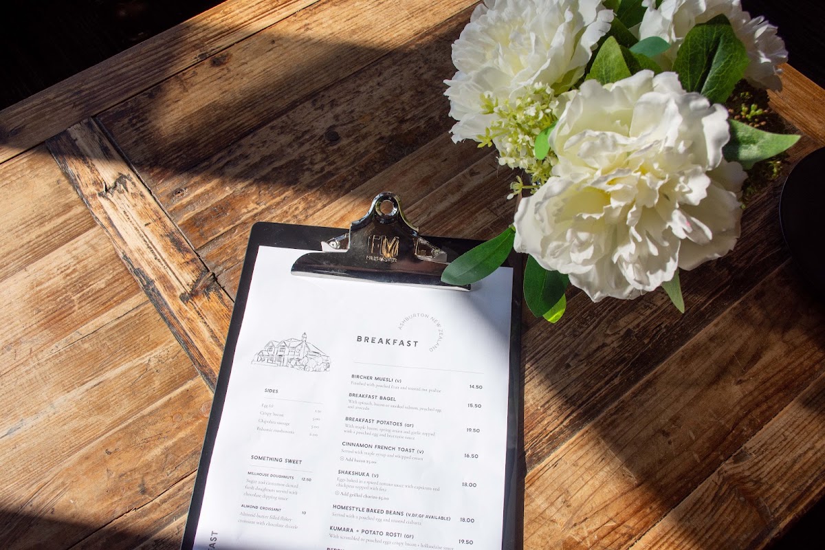 Millhouse Kitchen menu board