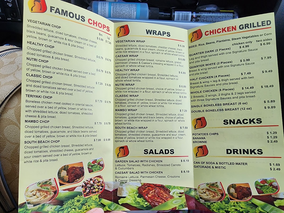 Kitchen Grill menu board