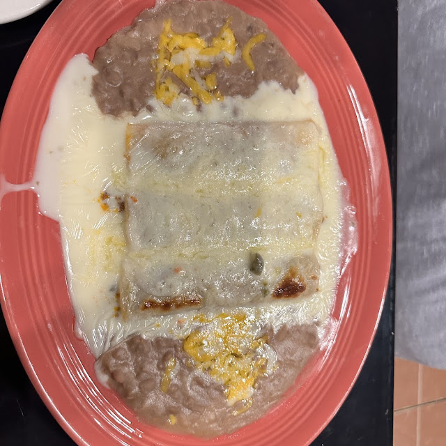 Enchiladas and Beans