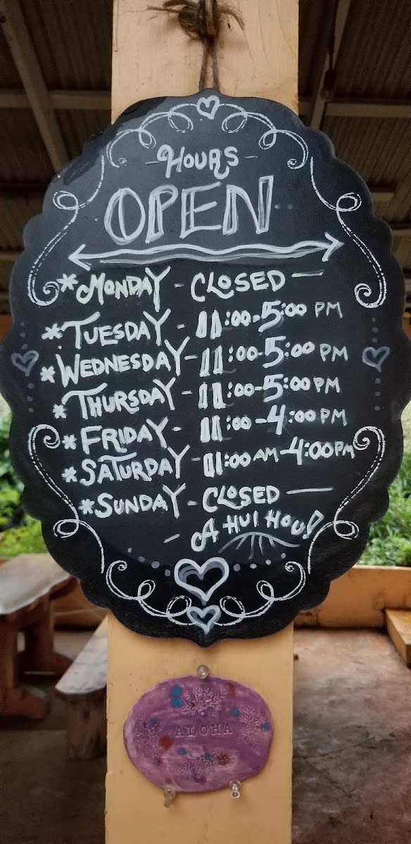 Roots Alchemy menu board
