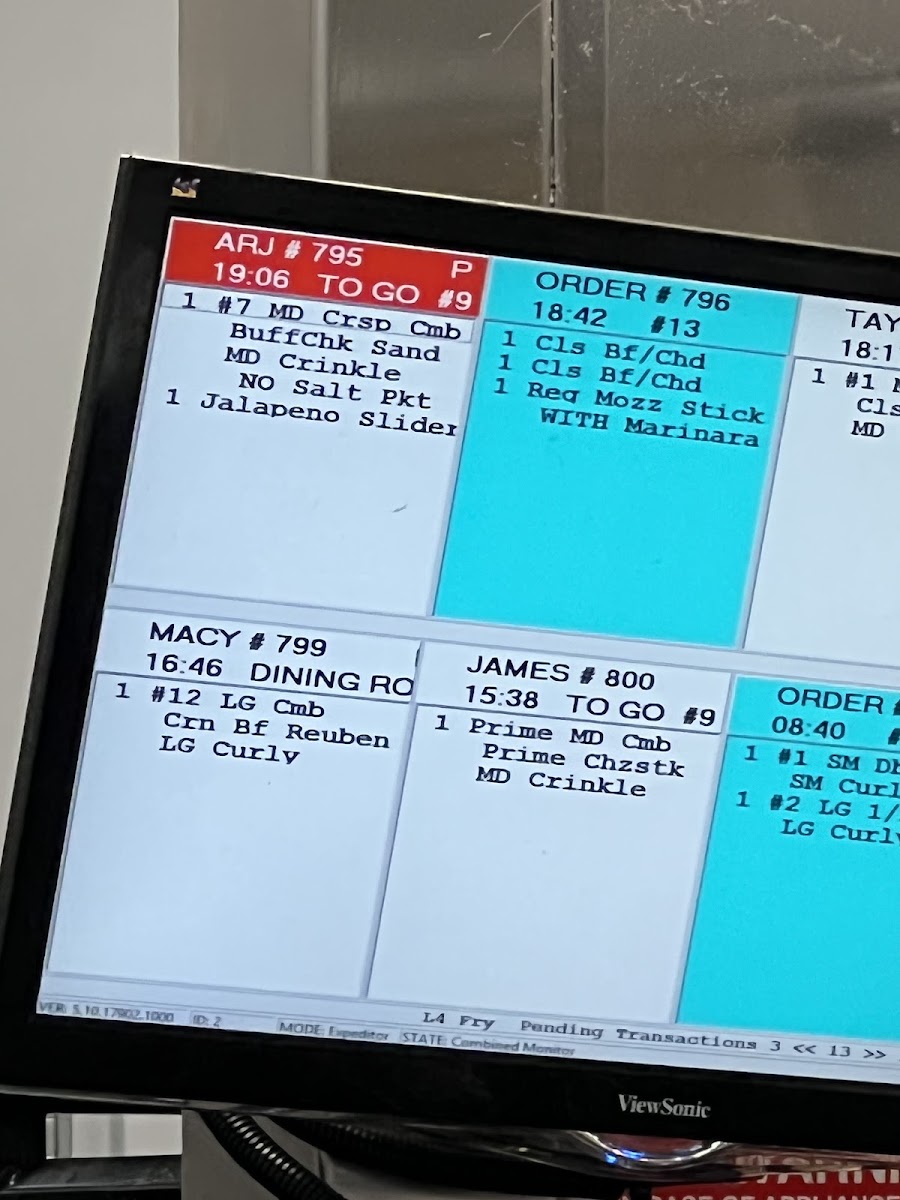 Arby’s Pilot menu board