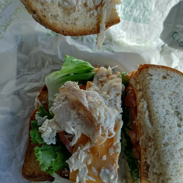 Turkey Bacon Ranch Sandwich