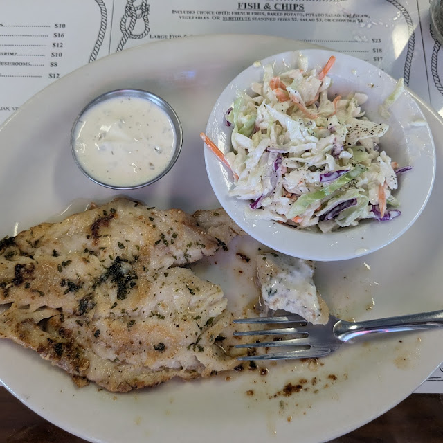 Grilled Sea Bass