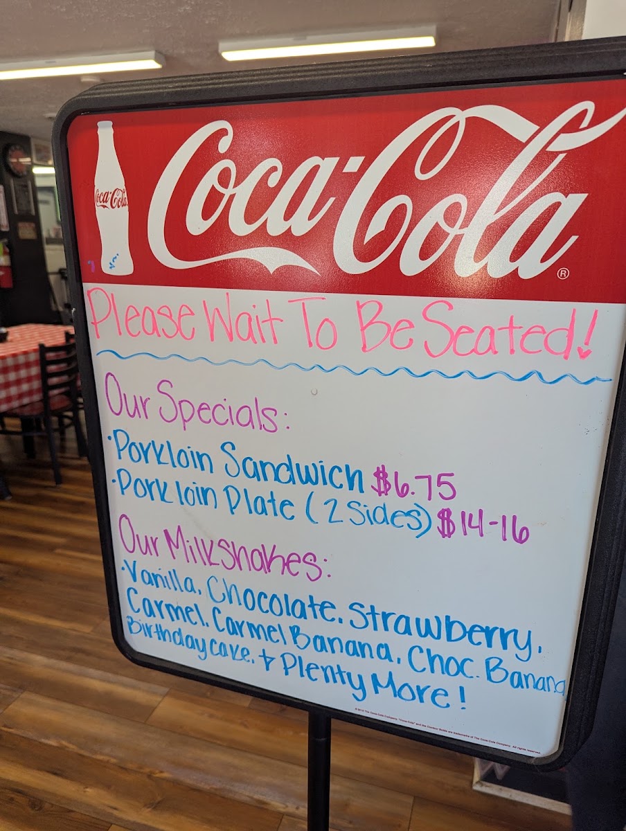 Jeni's Joint menu board