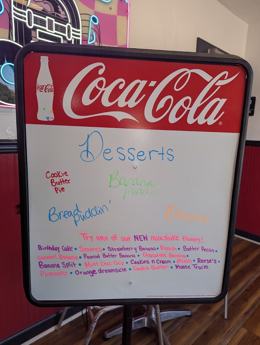 Jeni's Joint menu board