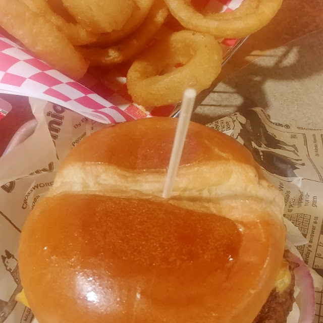 Onion Ring and Drink