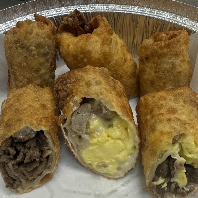 Philly Cheesesteak Egg Roll