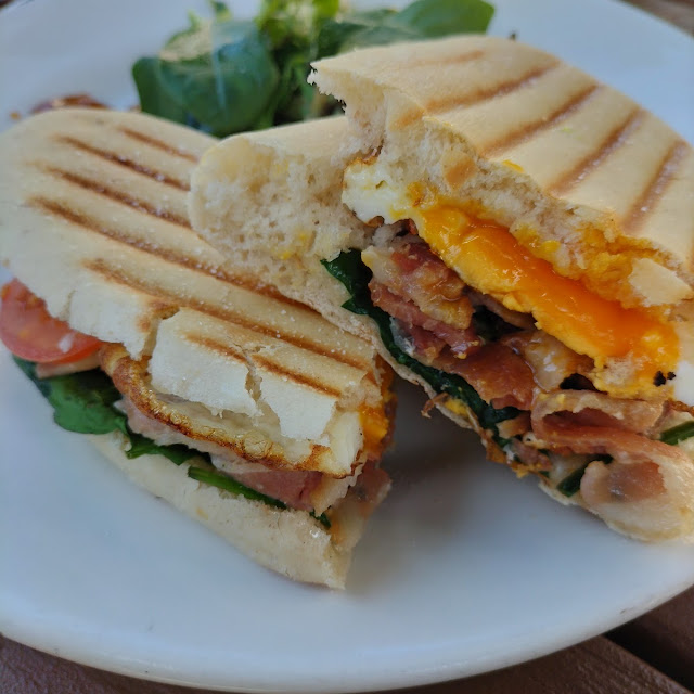 Egg Bacon Panini