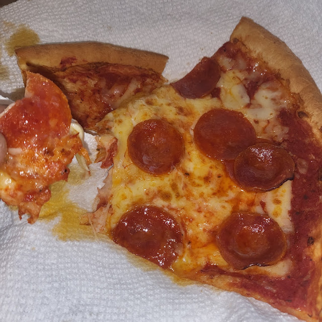 Single Slice of Pepperoni Pizza