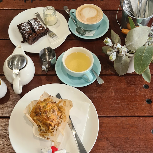 Savoury Muffin and Brownie