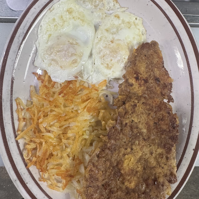 Pork Chop Breakfast
