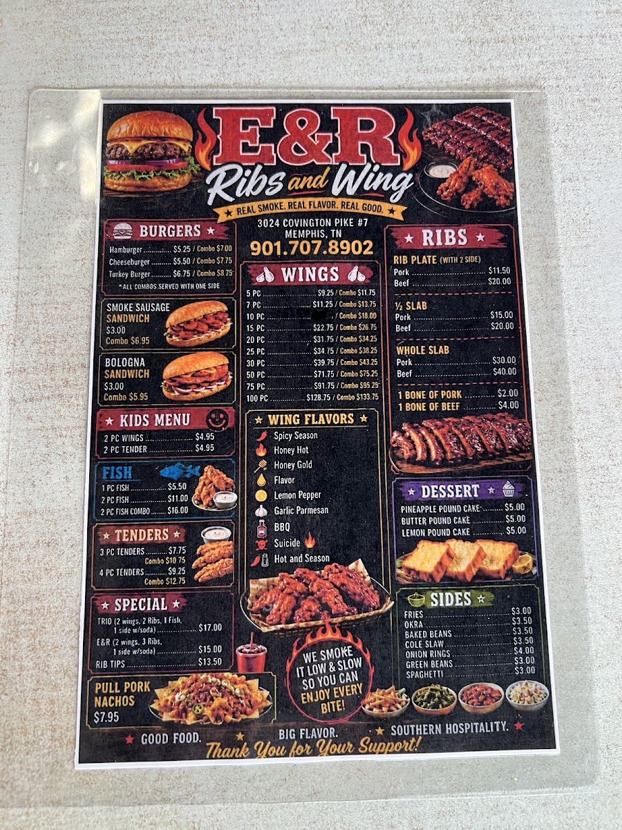 E&R Ribs and Wings