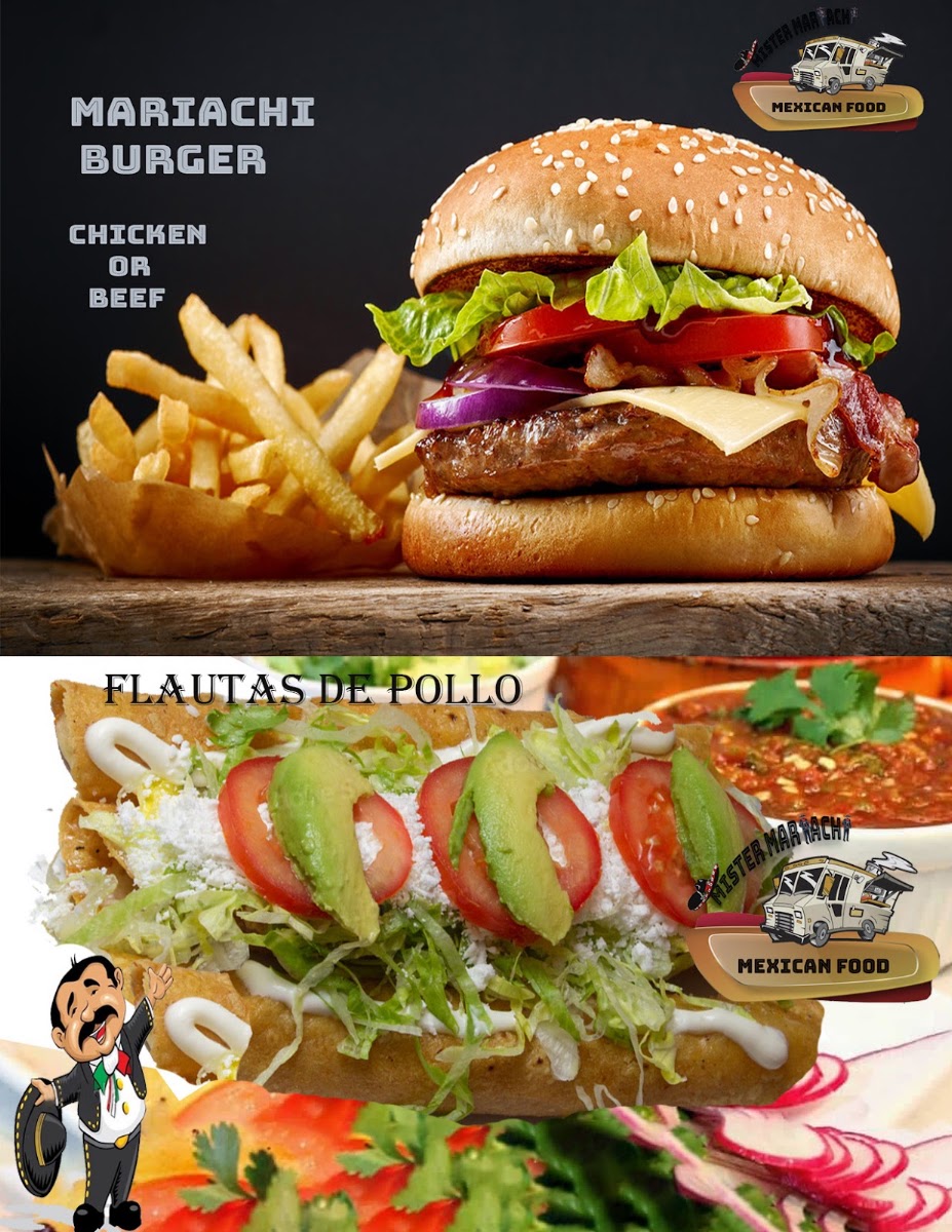 mister mariachi menu board